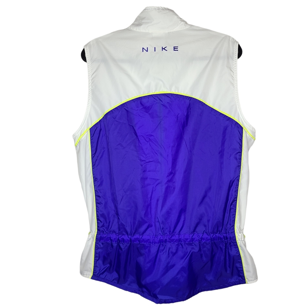 Nike Vintage Color Block Full Zip Vest Large - Picture 2 of 10